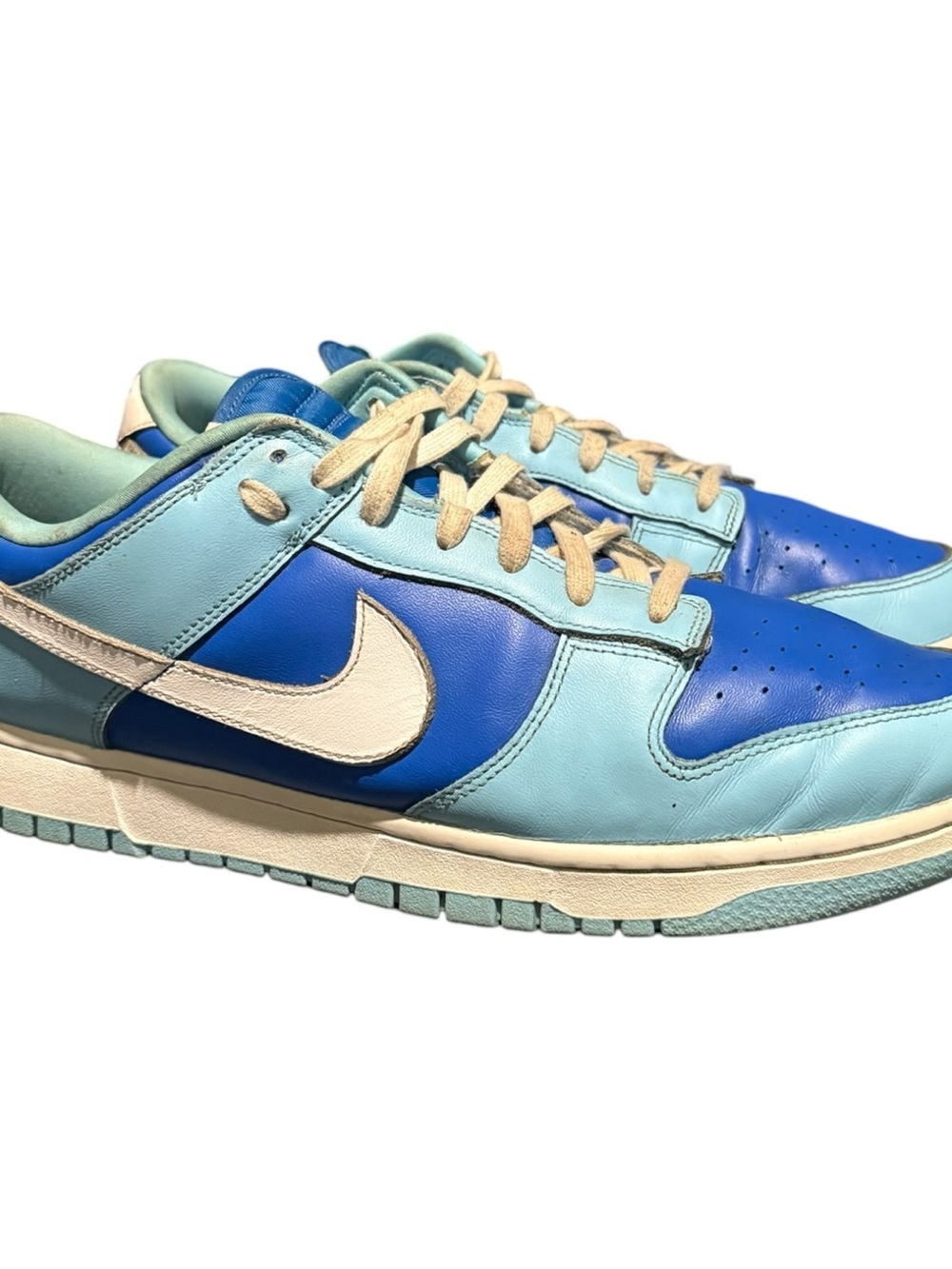 Nike Dunk Low Retro QS Argon Men’s Sneakers Blue White Size 13 Casual Lifestyle